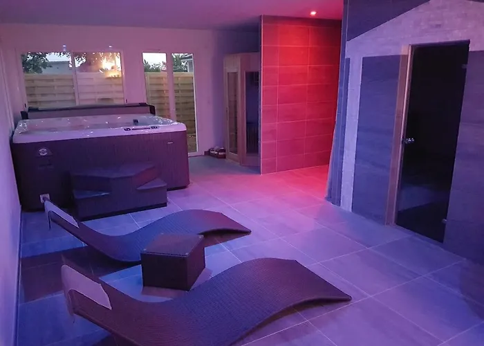 La Du Bien Etre - Jacuzzi Sauna Hammam Villa *